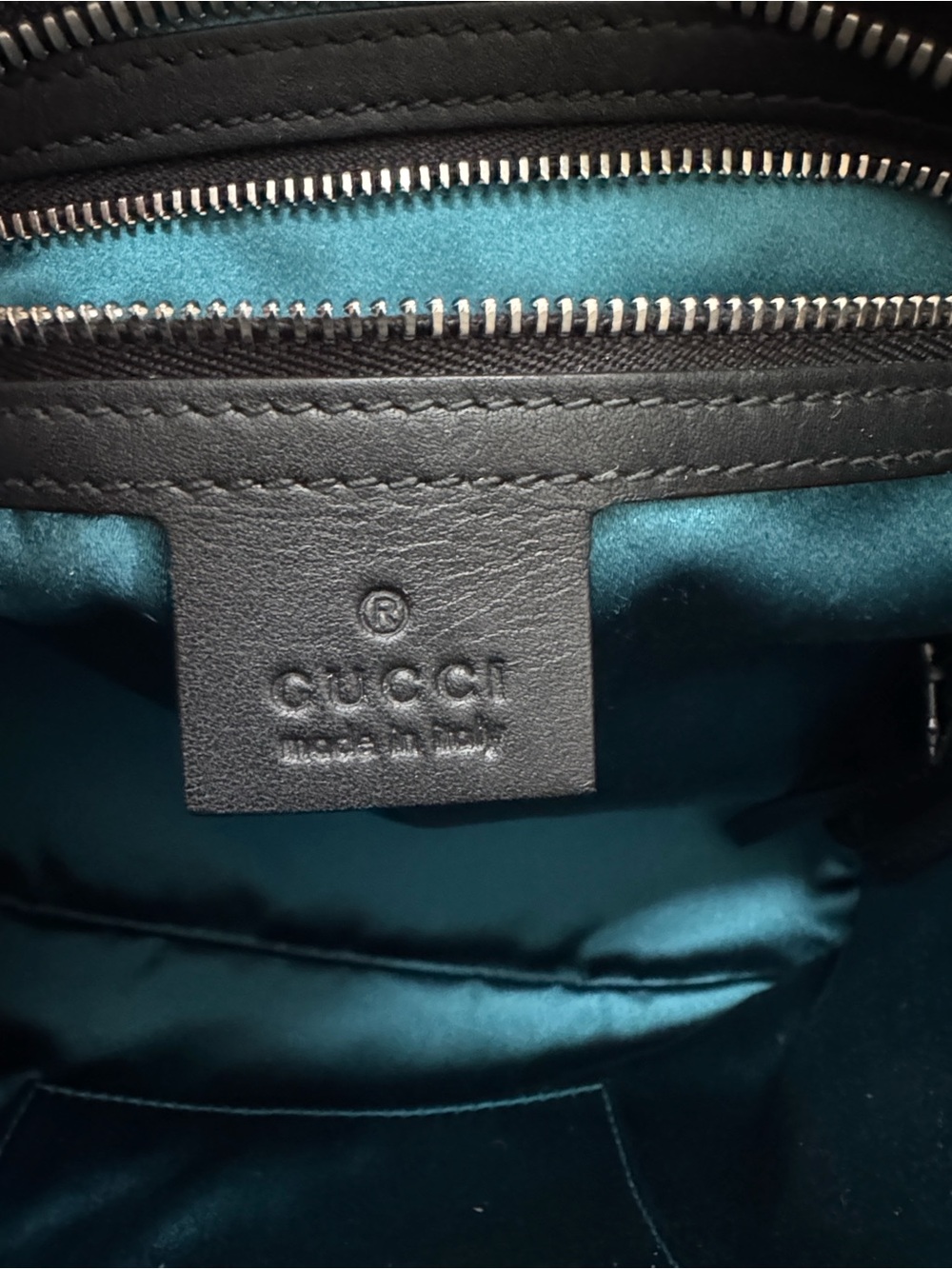 GUCCI Red Suede Medium Dionysus Bucket Bag - Picture 12 of 13